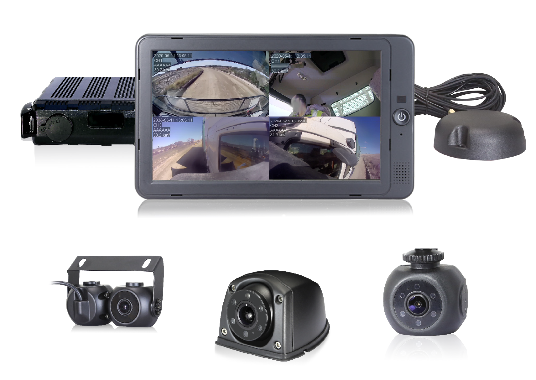 Integrated multicamera solution for transport & logistics Export and
