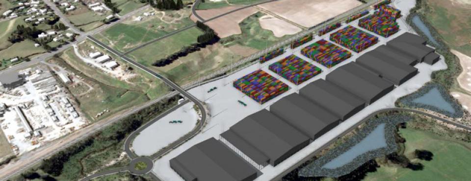 Work starts on Waikato Freight Hub